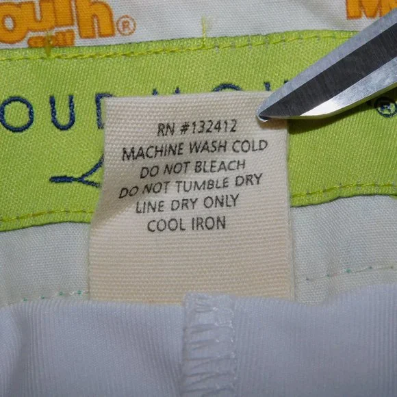 LOUDMOUTH Pebble Peach Womens 14 Green Orange Plaid Golf Skort NEW with Tag - Picture 3 of 10